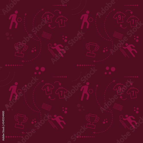 Football ball background graphic design vector illustration.