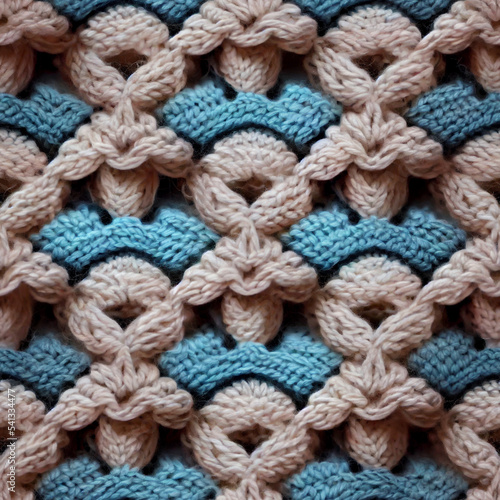 Beautiful crocheted pattern texture. This is a seamless tile that can be used as a texture or background.