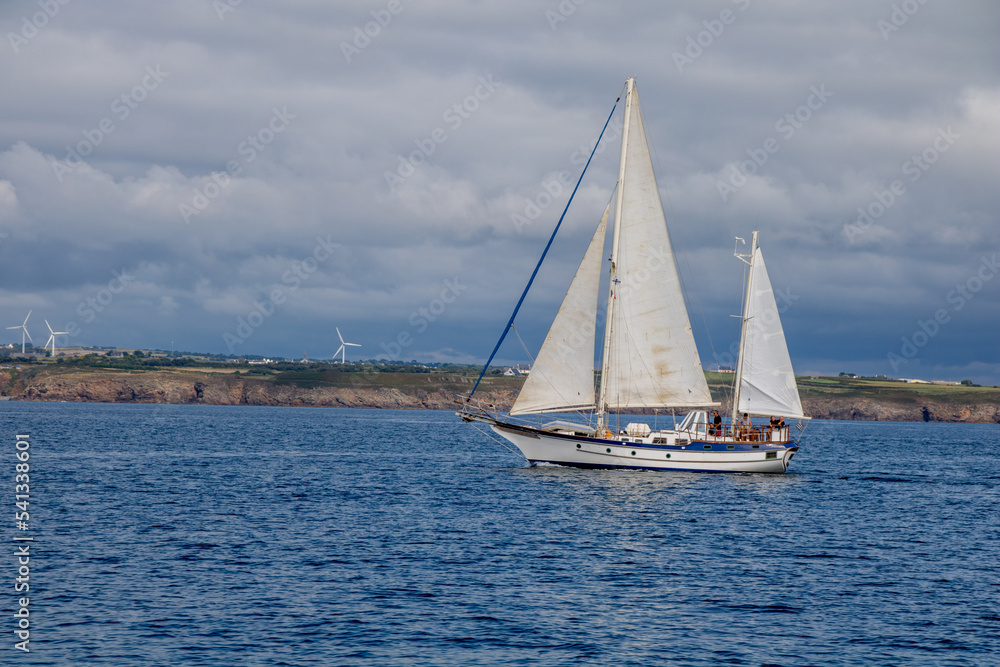 Fototapeta premium Bord de mer en Bretagne