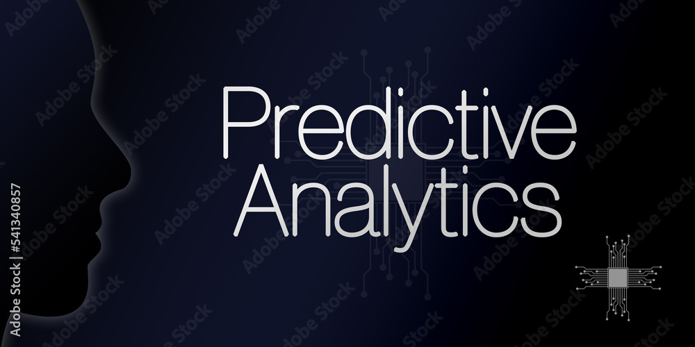 Obraz premium Predictive analytics