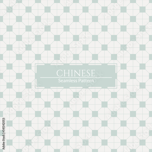 Hong Kong nostalgic style pattern. Vector seamless Hong Kong traditional vintage pattern textured background.