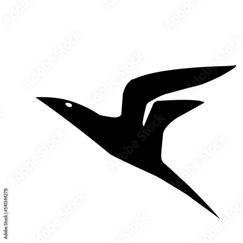 Bird logo icon vector