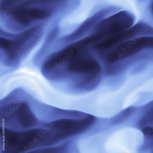 Seamless 3D illustration of a abstract fluid
