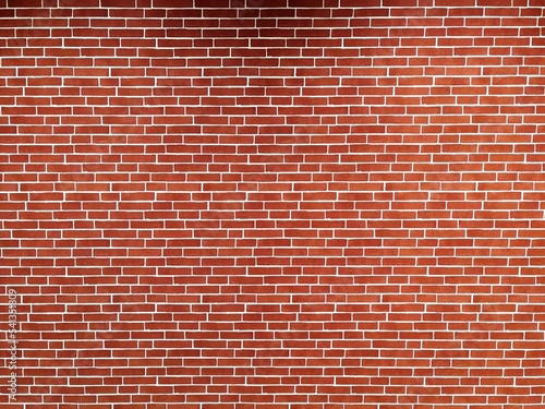 Red brick wall background material