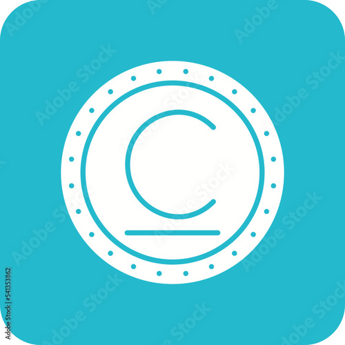 Som Multicolor Round Corner Glyph Inverted Icon