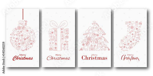 Christmas Story and Post Template Collection for Social Media