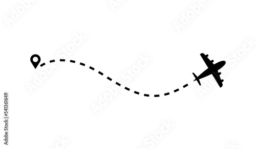 Airplane SVG PNG clipart, Travel svg, Love travel, vacation trip, honeymoon, Plane Route heart path
