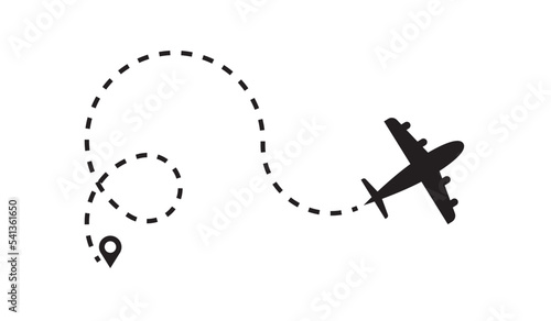 Airplane SVG PNG clipart, Travel svg, Love travel, vacation trip, honeymoon, Plane Route heart path