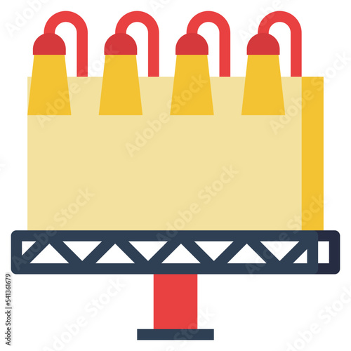 billboard flat icon
