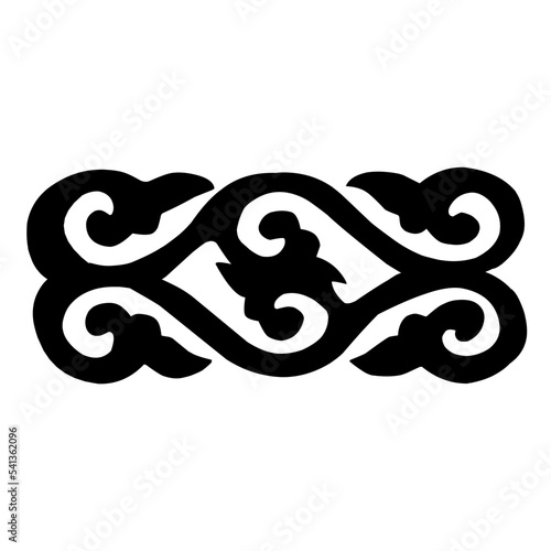 Obraz na płótnie Kazakh national ornament vector w salonie