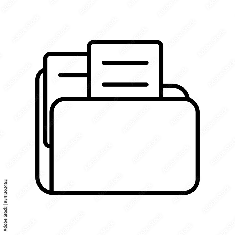 Folder icon vector design templates Folder icon vector design templates