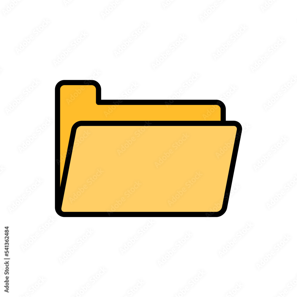 Folder icon vector design templates