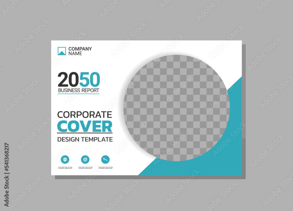 Modern Company horizontal Cover Business Modern Company horizontal Cover Business