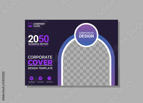 Modern Company horizontal Cover Business