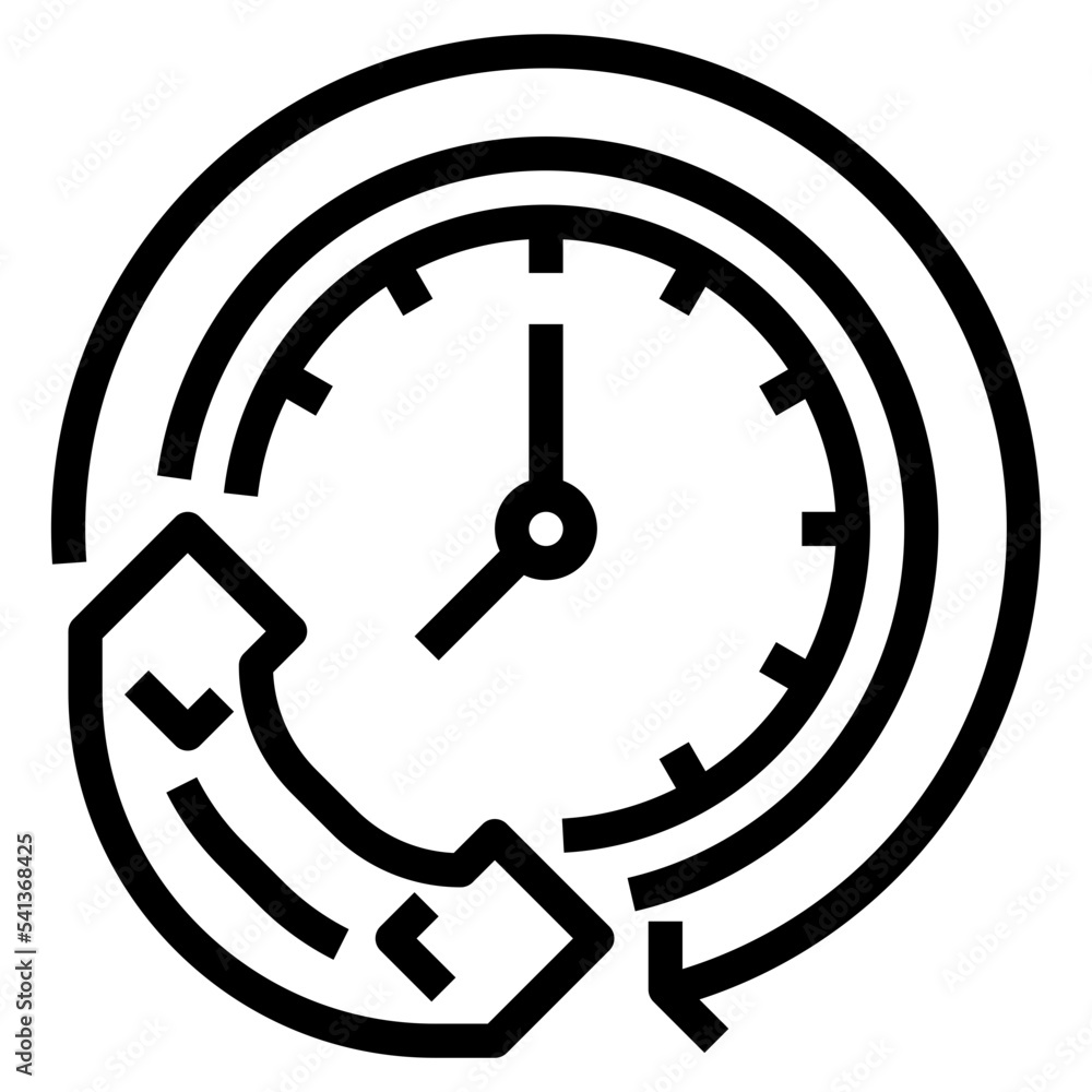 call center line icon call center line icon