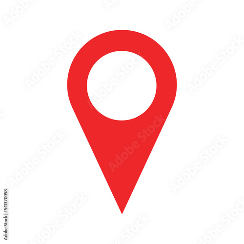 red map pointer icon transparent png