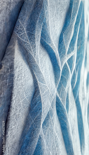 Green blue fiber background