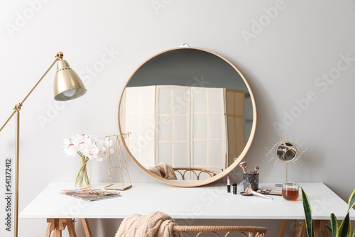 Dressing table with mirrors...
