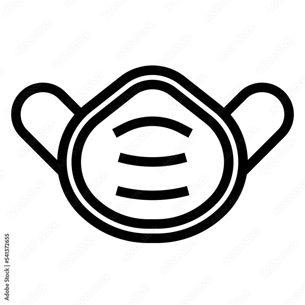 mask line icon mask line icon