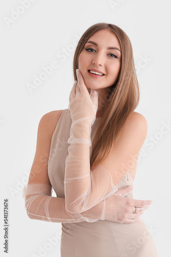 Beautiful fashionable young...