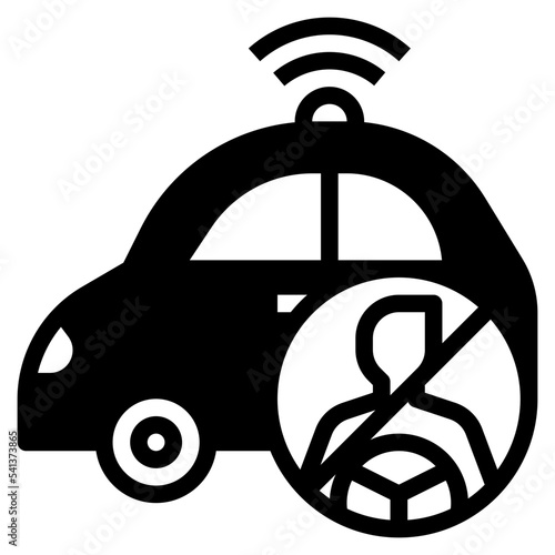 autonomous driving icon