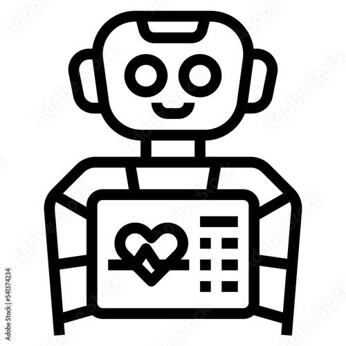 robotics healthcare icon