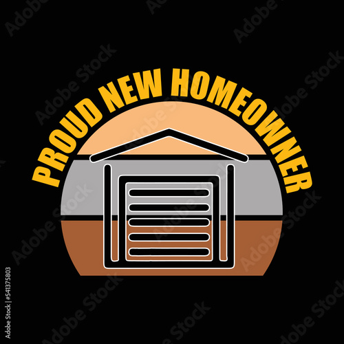 Homeowner T-shirt design