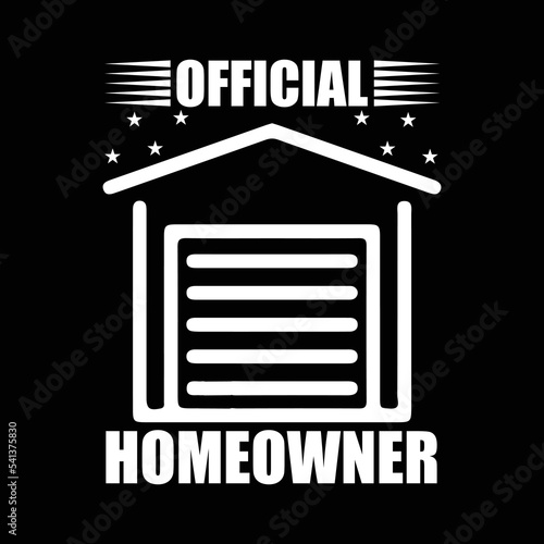 Homeowner T-shirt design