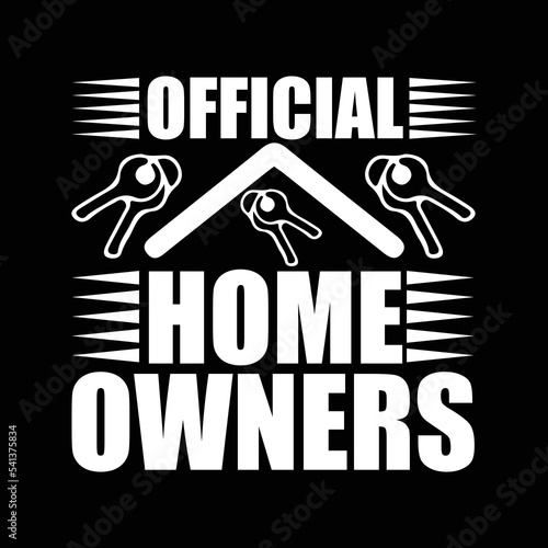 Homeowner T-shirt design