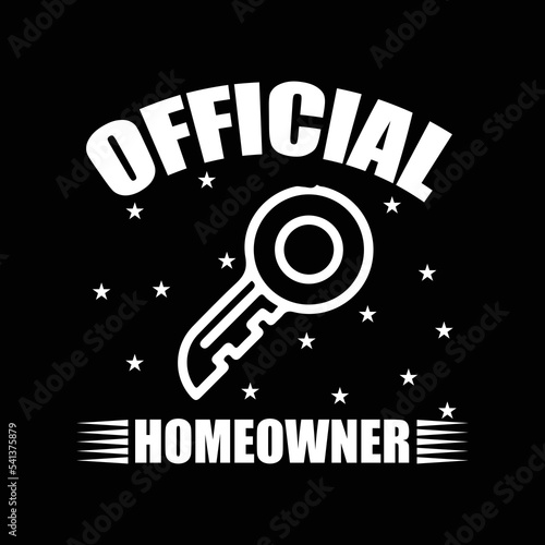 Homeowner T-shirt design