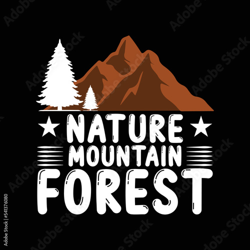 Forest T-shirt design