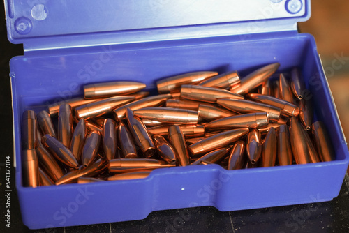 Bullets for reloading cartridges of caliber 5.56x45mm. photo