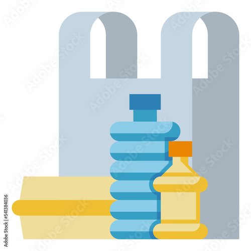plastic flat icon