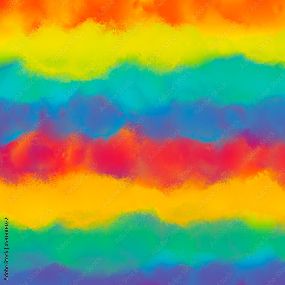 Colorful rainbow paint drawing background