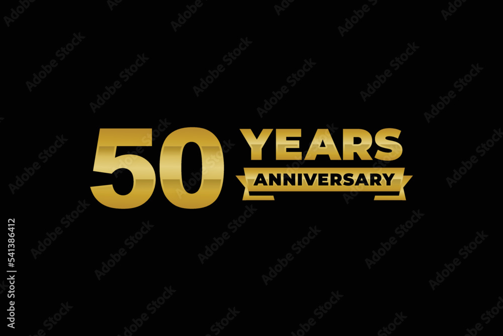 50 years anniversary celebrating logo vector 50 years anniversary celebrating logo vector