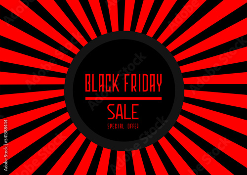 Abstract vector black Friday vector illustration. halftone dot versus comic. Comics book template background. Pop art colorful backdrop.