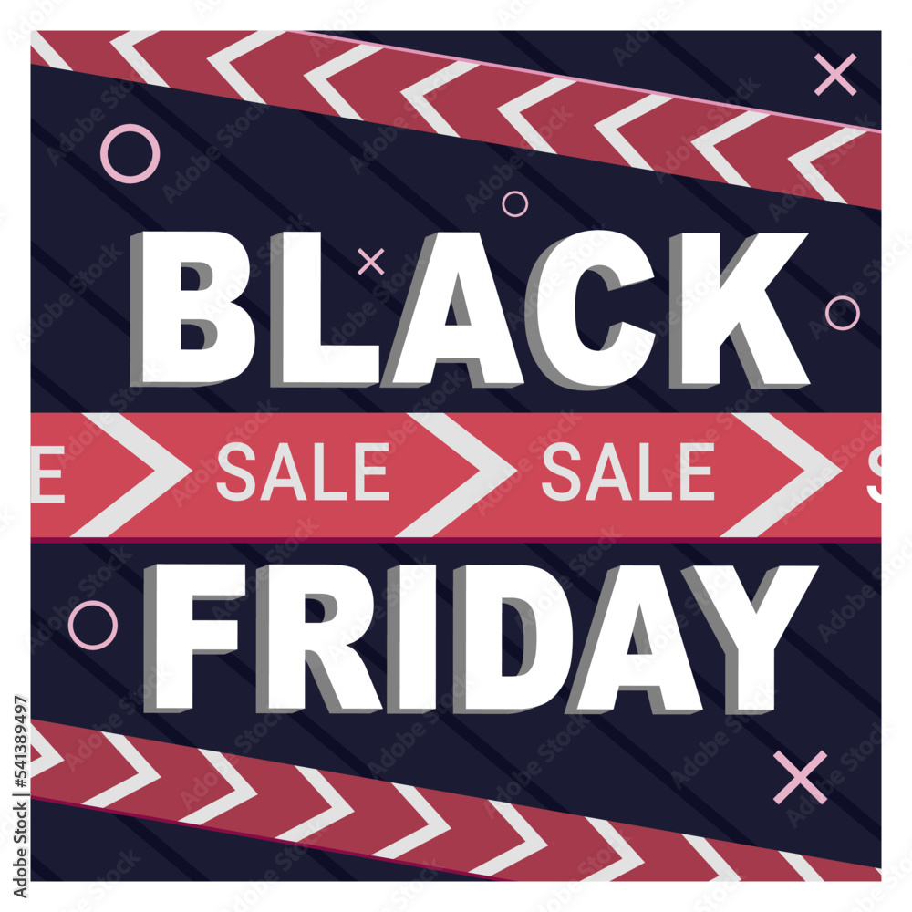 dark square banner black friday discount with pink geometry lettering discount dark square banner black friday discount with pink geometry lettering discount
