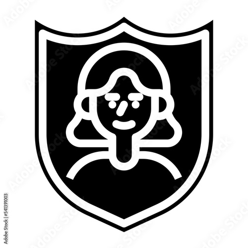 security glyph icon photo