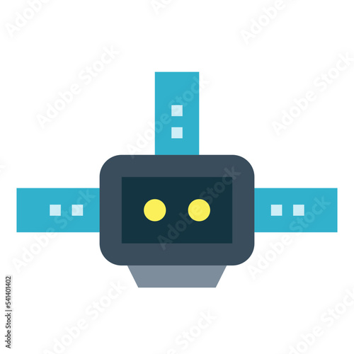 headlamp flat icon style