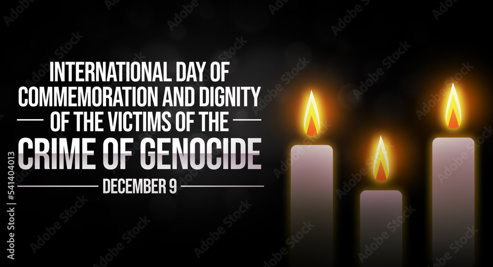 Εκτύπωση καμβά International day of commemoration and dignity of the victims of the Crime of Ge