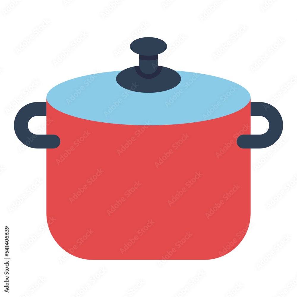 Obraz premium pot flat icon