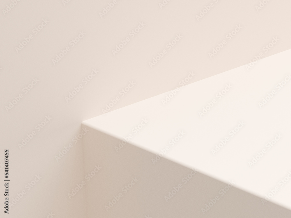 White product display podium stand background. geometric display presentation. concept display scene stage platform showcase, product, sale, banner, cosmetic. 3D rendering. White product display podium stand background. geometric display presentation. concept display scene stage platform showcase, product, sale, banner, cosmetic. 3D rendering.