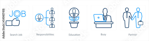 search job, responsibilities, education