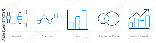 intervals, statistics, bars