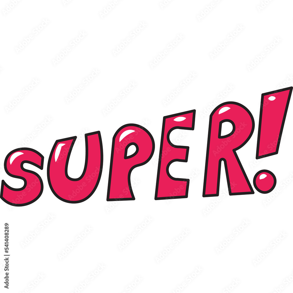 Colored pop art style sound effect. Colored pop art style sound effect.