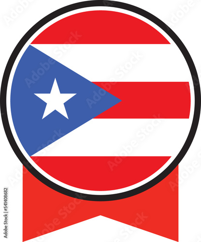 Puerto Rico flag, the flag of Puerto Rico, vector illustration. Free Download Puerto Rico flag, the flag of Puerto Rico, vector illustration. - GFXLoad