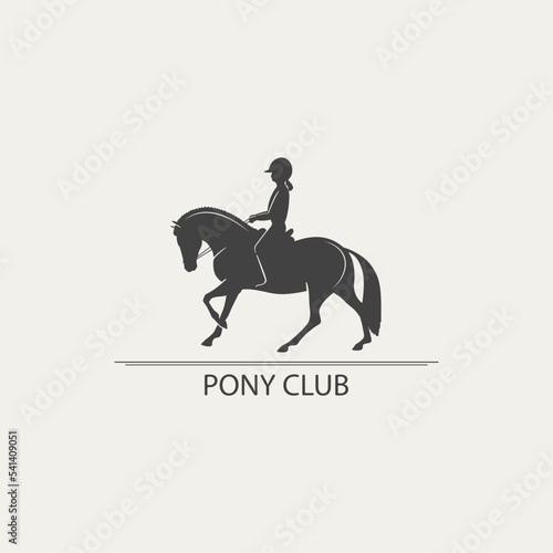 Logo design for pony club