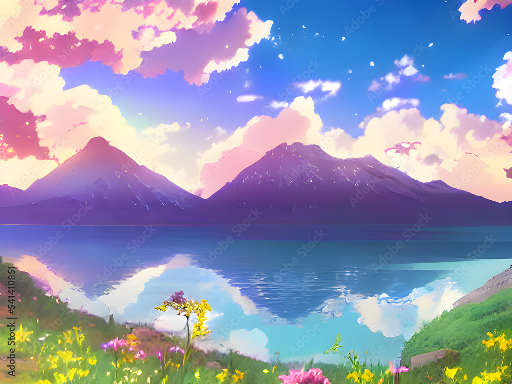 風景 イラスト 綺麗 – 景色イラストかわいい – XYFNJ