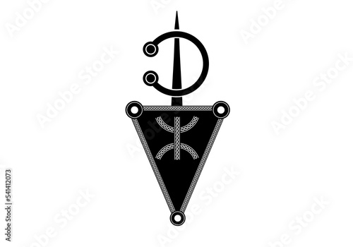 Tifinagh symbol, Amazigh drawing vector, Jewelry from North Africa, amazigh jewels,