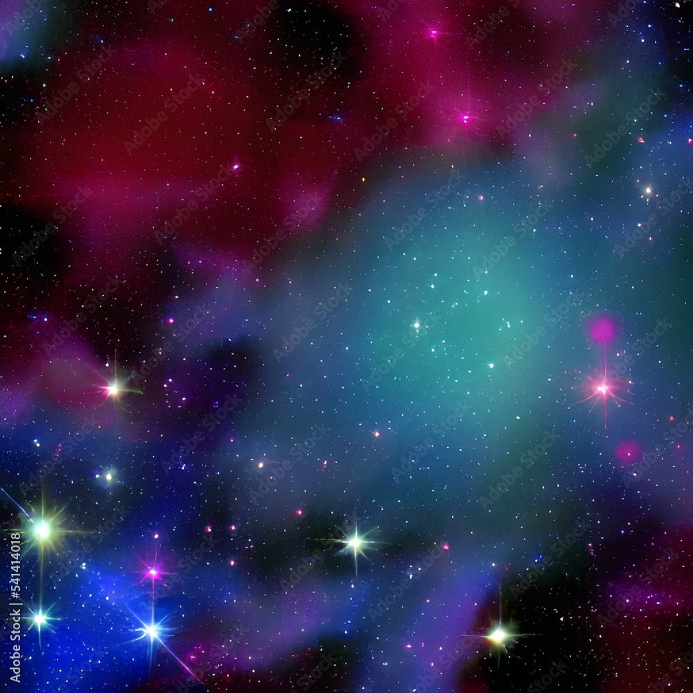 Cosmic Background on empty space, stars, nebula Cosmic Background on empty space, stars, nebula